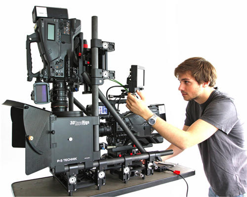 Das S3D-Kamera Rig für die stereoskopische Bewegtbilderfassung in physikalischen Experimenten