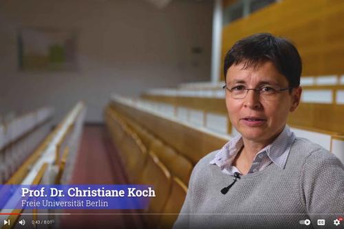 Prof. Dr. Christiane Koch is a member of QuSCo European Training Network