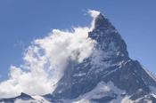 Wolken am Matterhorn
