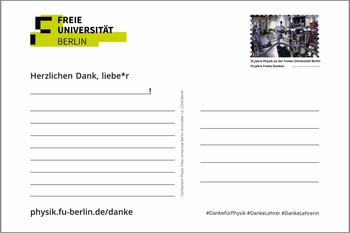 Postkarte Rückseite