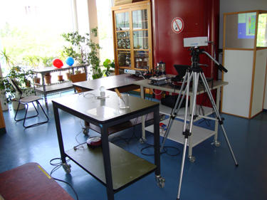 Abb. 1: Experimente Wärmebildkamera