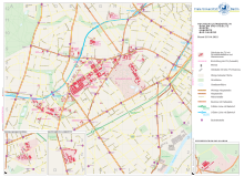 Complete map of the Dahlem Campus