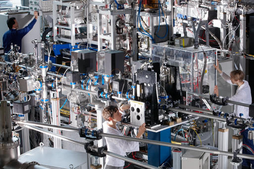 Free-electron laser in the X-ray range FLASH at DESY in Hamburg