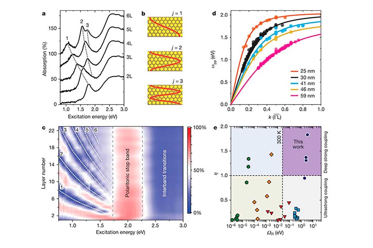 Deep strong light–matter coupling in plasmonic nanoparticle crystals